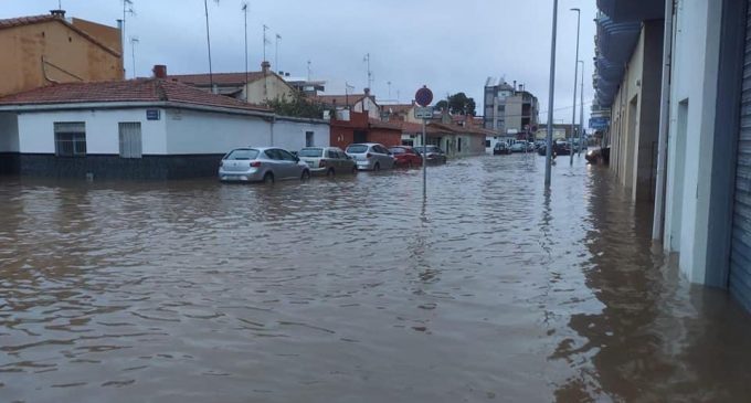Continua l'alerta taronja per pluges fortes en el litoral sud de Castelló fins al migdia