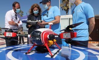 Castelló controlarà l'ocupació de les seues platges amb dron i intel·ligència artificial per a evitar concentracions