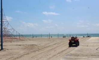Borriana prepara un dispositivo especial para impedir el acceso a las playas en San Juan
