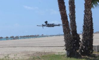 Borriana crea la Unitat de Vigilància i Prevenció Aèria per a protegir les seues platges
