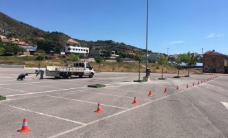 L'Ajuntament de la Vall d'Uixó millora l'aparcament de Sant Josep de cara a la temporada turística