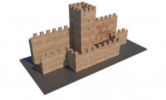 Borriana recrea virtualmente la muralla musulmana de la Abadia