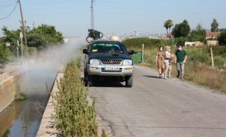 Arranca una campanya extraordinària de fumigacions antimosquits a Castelló
