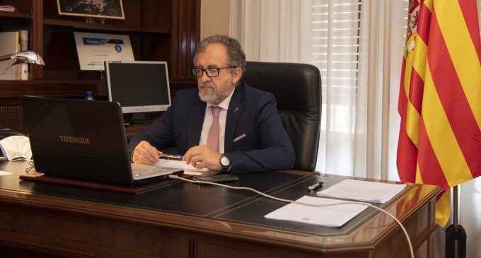 Diputació i Telefónica defensen la necessitat de potenciar la fibra òptica a la província i acabar amb la bretxa digital per a fer front al repte demogràfic