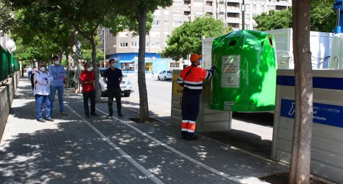 El reciclaje urbano de Castelló crece un 14 % en 2020