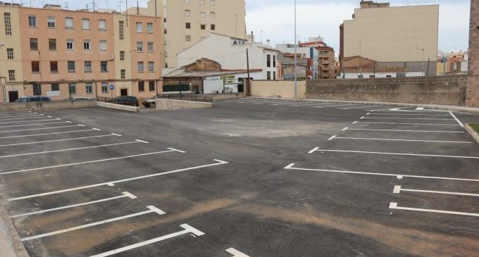 L'Ajuntament d'Onda ultima les obres del nou pàrquing al costat del Molí de la Reixa després d'atendre la demanda veïnal