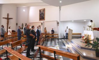 Vila-real celebra Sant Miquel amb una eucaristia en suspendre l'acte oficial