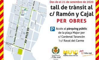 Les obres en Ramón y Cajal arranquen dilluns, de la mà d'una empresa local, per a millorar l'accés al centre