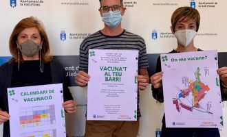 La Vall d'Uixó traslada la campaña de vacunación de gripe a los centros sociales para las personas mayores de 65 años