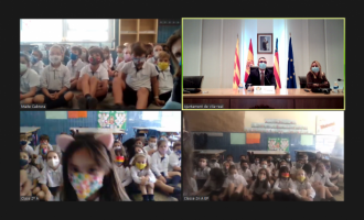 Benlloch anuncia la visita dels Reis Mags a Vila-real al gener en una videoconferència amb alumnes de la Consolació