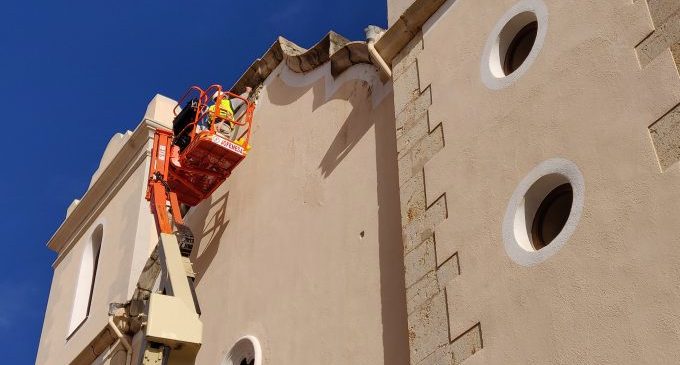 Vinaròs recuperarà les pintures  barroques de les façanes dels edificis del centre històric