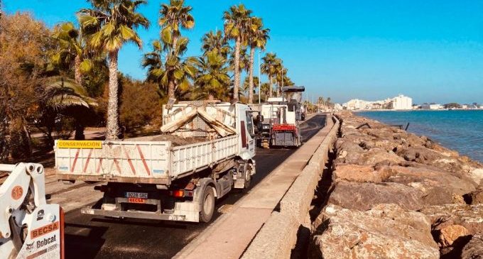 Finalitzades les obres de reparació i asfaltat del camí la Serratella a Borriana
