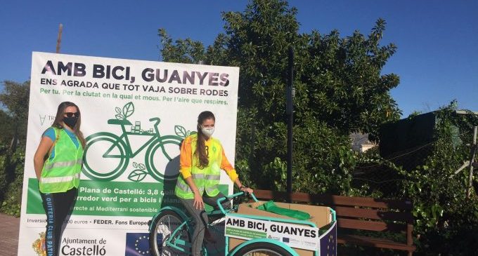Castelló celebra sobre rodes el primer aniversari del renovat Camí La Plana impulsat per Europa