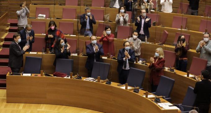 Acord polític per a aprovar els pressupostos de la Generalitat Valenciana de 2022