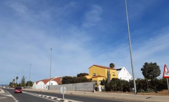 Benicarló millora la il·luminació de la carretera del Polígon El Collet