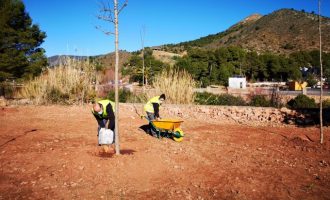 L'Ajuntament de la Vall d'Uixó torna a adequar la Senda de Quistel després dels actes vandàlics