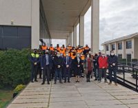 Protección Civil de Almenara representa la provincia de Castellón el Día Mundial del Voluntariado de Protección Civil