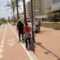 El Paseo Marítimo de Peñíscola da prioridad a peatones