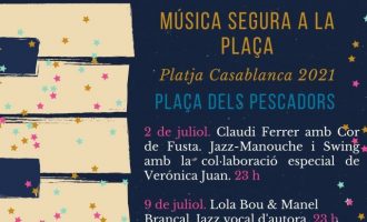 Almenara prepara activitats musicals amb la programació de "Música segura a la plaça" i "L'estiuet 2021"