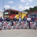 La Diputación homenajea el "trabajo excepcional" de los bomberos voluntarios de la provincia por preservar el entorno natural de Castelló