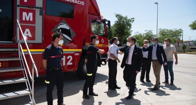 La Diputació renovarà el vestuari del servei de bombers amb una inversió de 2,5 milions d'euros