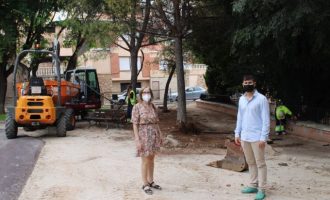L'Alcora comienza la remodelación del parque Jardins de la Vila