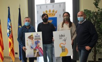 El cartell ‘Història i foc’ de Borja Tur serà la imatge de les Falles de Borriana 2022