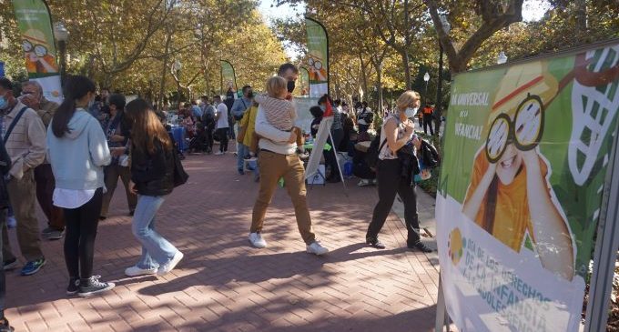 Castelló visibilitza els drets dels xiquets i xiquetes amb una jornada lúdica al parc Ribalta