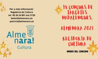 El Ayuntamiento de Almenara convoca el IX Concurso Escolar de postales navideñas