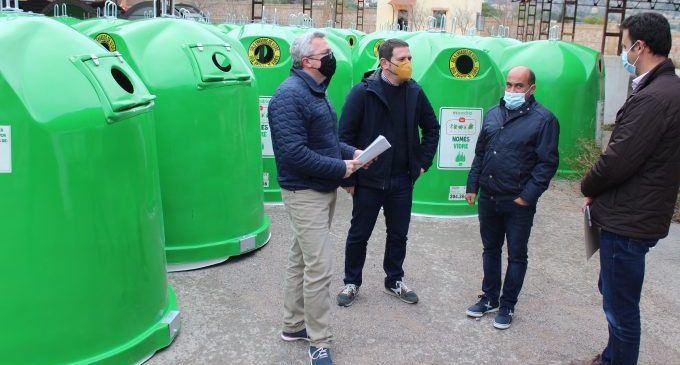 Castelló instalará 45 'iglús' más para favorecer el reciclaje de vidrio de la hostelería
