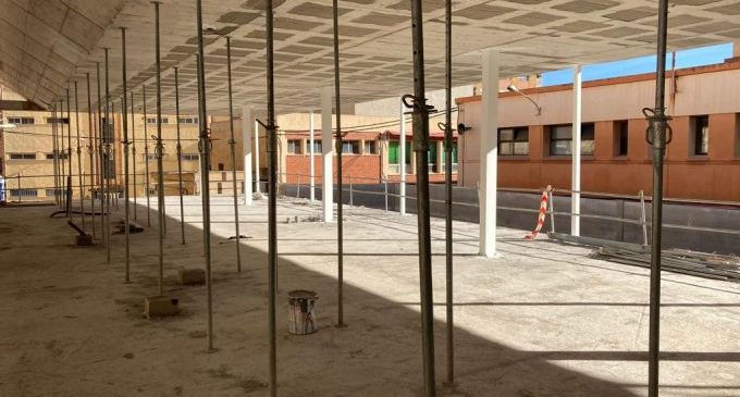 Las obras del colegio Embajador de Almassora encaran 2022 con más de un millón ejecutado