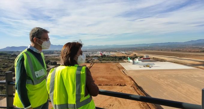 L'aeroport de Castelló posa en marxa una nova zona d'activitat de 31.000 metres quadrats