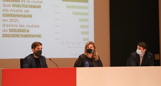 Castelló encapçala a nivell nacional la reducció dels nivells de contaminació en l'últim any