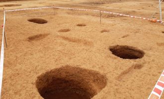 Empieza la fase final de la excavación en el yacimiento arqueológico del Mas de Fabra de Benicarló