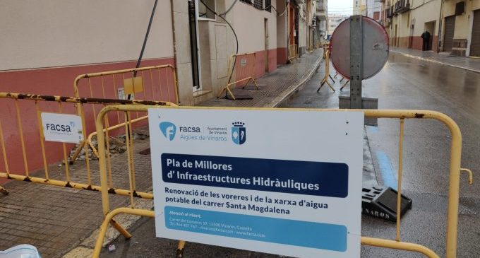 Comencen les obres d’adequació del carrer de Santa Magdalena de Vinaròs