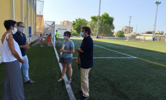 Benicàssim aplicarà tecnologia LED en la lluminària del camp de futbol Torre de Sant Vicent
