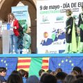 Castelló celebra junto a 200 escolares el Día de Europa
