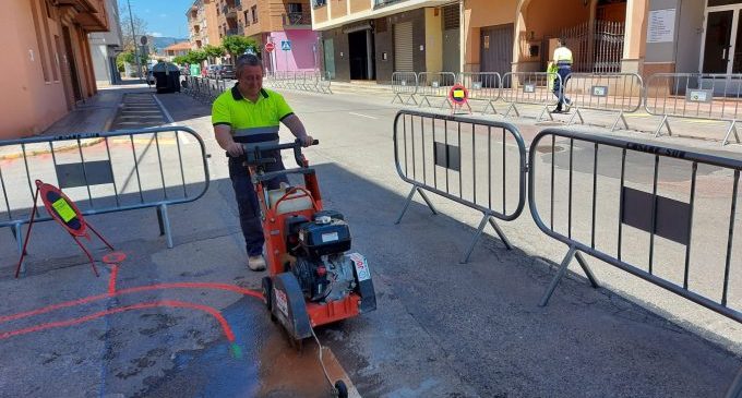 Nules comença les obres de millora d'accessibilitat del carrer Xilxes