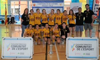 L'Atlètic Terrassa i el Club Egara es coronen a Borriana en el Campionat d'Espanya d'Hoquei Sala Infantil