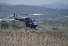 La Diputación fumiga vía aérea 700 hectáreas de zonas de marjal para frenar la plaga de mosquitos