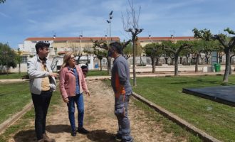 Benicarló realitza millores en el parc de la Petanca