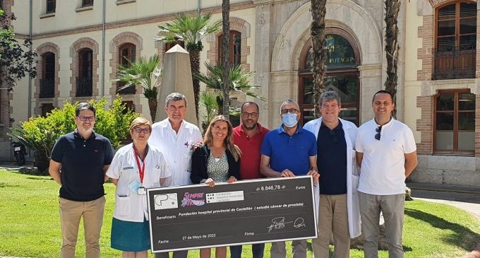 L'Hospital Provincial rep 8.800 euros per a la investigació del càncer de pròstata de 'Sempre Avanti'