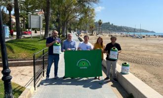 Garcia dona suport a la campanya Banderes Verdes per a fomentar el reciclatge en l’hostaleria