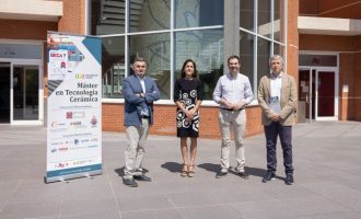 La Diputació i l'UJI impulsen el Premi a l'Excel·lència Acadèmica per a l'estudiantat del Màster en Tecnologia Ceràmica