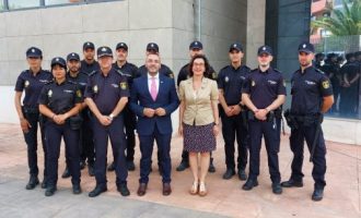 Benlloch recibe a los 10 nuevos agentes de la Policía Nacional y destaca el cumplimiento de una “reivindicación histórica”
