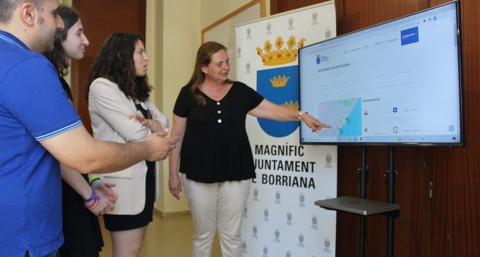El web municipal informa sobre l'estat de les platges de Borriana en temps real