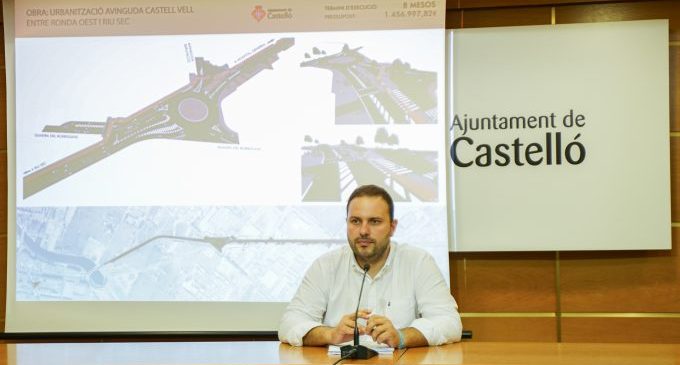Castelló aprova i licita el projecte de remodelació de l'avinguda Castell Vell per 1,2 milions