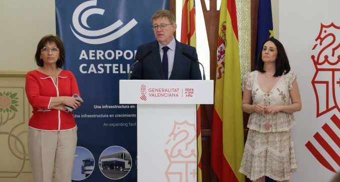 Puig anuncia la licitació de la redacció del projecte del futur "pol empresarial" de l'aeroport de Castelló
