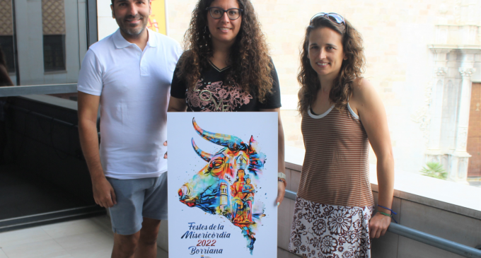 El cartell 'Trazos' de Rubén Alesandro Lucas García serà la imatge de les festes de la Misericòrdia 2022