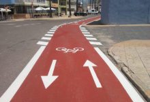 Nules cuenta ya con carril bici en toda la primera avenida de la población marítima